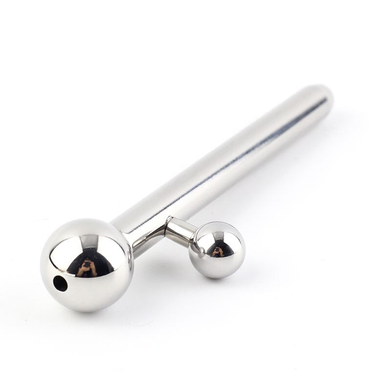 BEEGERThe Ultimate Prince Albert Cum Thru Penis Wand, Attachable to Piercings Urethral Wand for Male Sounding Pleasures (80mm length) - sextoysok