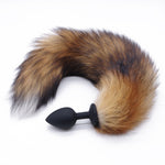 DOMI Women Anal Dildo Sex Ball Adult Games Sexy Butt Fox Tail Anal Plug Silicone Anal Sex Toys - sextoysok