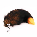 SAIXS Fox Tails Anal Plug Metal Anal Sex Toys Butt plug Sex Games Role play Cosplay Toys S plug Drop Shipping - sextoysok