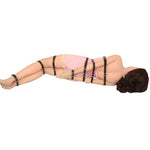 Bdsm Sexual Bandage Set Rope Shibari Strap Sm Bondage Restraints Belt Fetish Handcuffs Bondage BDSM Adult Sex Toys for Couples (7 pcs) - sextoysok