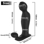 FLXUR Prostate Massage Anal Vibrator Sex Toys for Men USB Rechargeable Silicone Butt Plug G spot Male Masturbator Adult Anal Toy - sextoysok