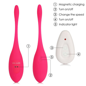 16 Speed Vibrating Eggs Sex Toys for Women G-spot Vibrator Ben Wa Ball Remote Control Kegel Exercise Vaginal Ball Vibrator - sextoysok