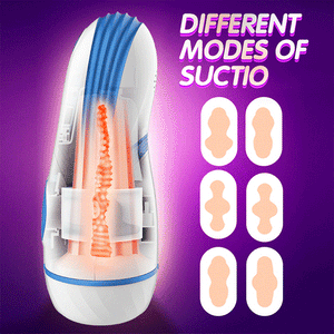 Bodypro Leten Interactive Voice Male Masturbator Cup Artificial Vagina Real Pussy Vibrating Masturbation Men Sex Toys (With retail box) - sextoysok