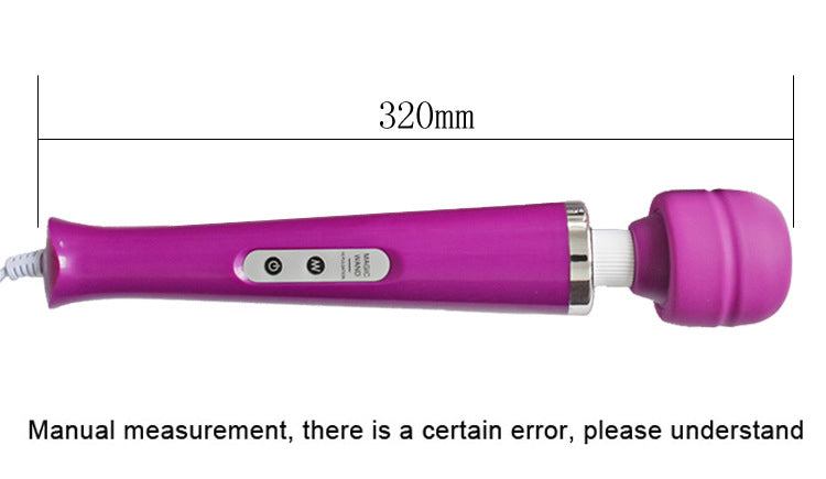 New 10 Speeds Magic Wand Massager,Big Magic Wand Massage Stick AV Vibrators Sexy Clit Vibrator Sex Toys for Women 32 * 6CM - sextoysok