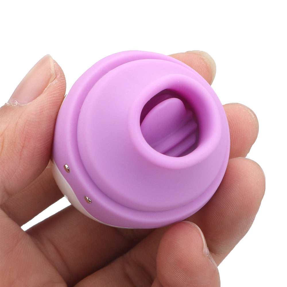 IKOKY Tongue Vibrator Oral Licking Clitoris Stimulation G-spot Suction Sex Toys for Women Female Masturbation Nipple Massager - sextoysok