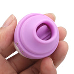 IKOKY Tongue Vibrator Oral Licking Clitoris Stimulation G-spot Suction Sex Toys for Women Female Masturbation Nipple Massager - sextoysok