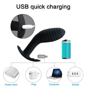 Sex Anal Vibrator Adult Sex Toys Remote Dildo Anal Plug G spot Stimulator For Men Prostate Massager Silicone Vibrator For Women - sextoysok