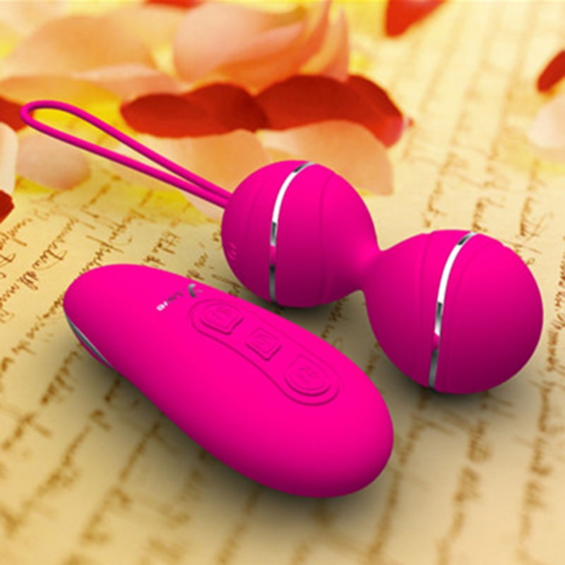 Vaginal Tight Balls Remote Control Kegel Balls Vibrator Geisha Ball Vibrating Egg Silicone ben Wa Ball Adults Sex Toys For Woman - sextoysok