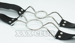 Thierry sex toys Ring Gag Flirting Open Mouth with O-Ring during sexual bondage ,roleplay and adult erotic play for couples - sextoysok