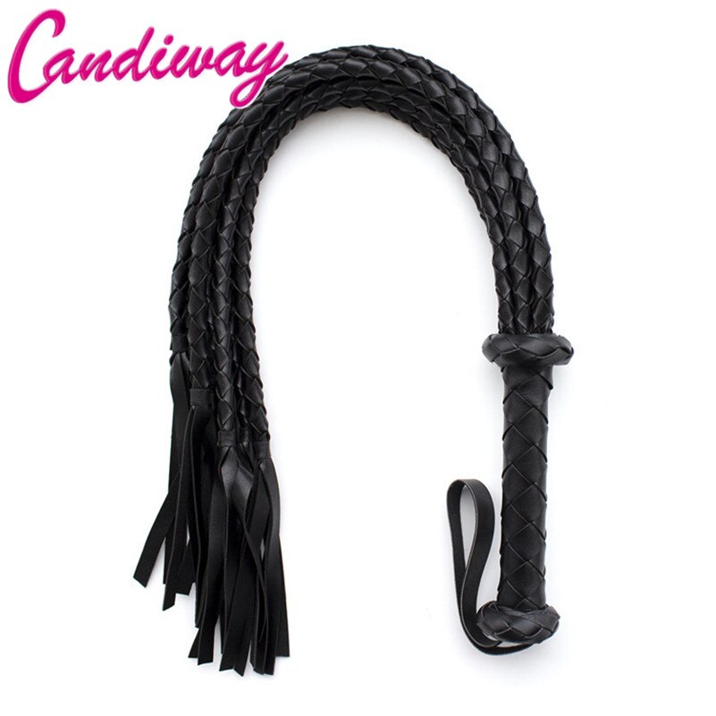 CatWhip BDSM Whip Adult Games For Couples Role Cosplay Sex Toys Sex Products Spanking Fetish Fantasy Flogger For Women/Men - sextoysok