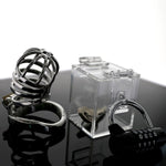 The Chastity Key Safe Chastity key holder keyholder THE CHASTITY KEY SAFE Chastity Game with Acrylic sexy box sexy toy 2019 - sextoysok