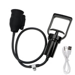 IKOKY Penis Pump Vibrator Glans Massage 10 Speed Penis Sucking Penis Enlargement Extender Sex Toy For Men Male Masturbator - sextoysok