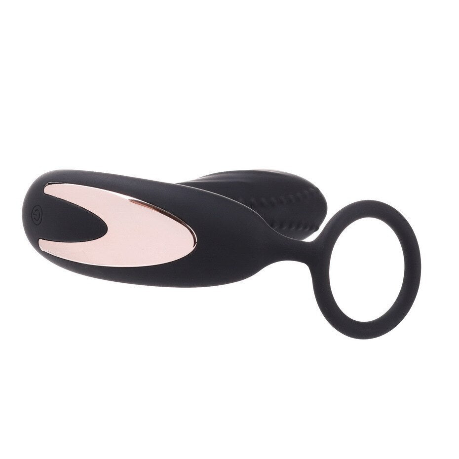 Wireless Remote Control Male Prostate Massager Silicone Anal/vagina Vibrator 10 Speed Masturbator Sex Toys For Man Woman Adult - sextoysok