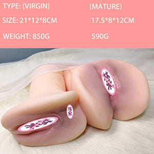 MRL sex toys for men Vagina Real Pussy Male Masturbator Realistic Vagina for Men Silicone Pocket Pussy Sex Virgin Sucking Cup Se - sextoysok