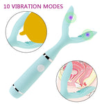 Silicone Nipple Clamps Breast Massger Vibrator Vaginal Stimulator Soft Pussy Sex Toy for Women Erotic Goods Adult Product - sextoysok