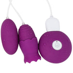 Adult Diary 20 Speeds Magic Tongue Sucking Vibrator Clitoris Massager Vagina Ball Masturbation Intimate Goods Nipple Sucker - sextoysok