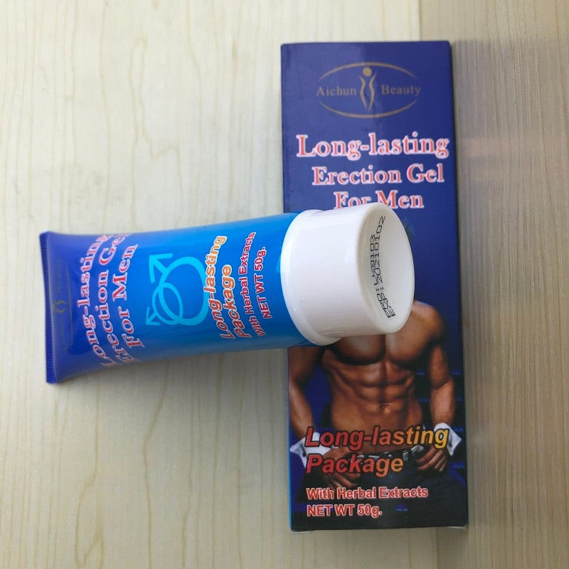 Penis Cream Long lasting erection Gel for men Herbal Extracts Sex Delay Penis Strong Sex Products - sextoysok