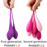 PHANXY 6Pcs Kegel Balls Vaginal Chinese Balls for Women Sex Toys for Woman Shrinking Vagina Geisha Ball Tighten Exercise Machine - sextoysok