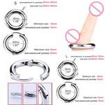 Cock Ring Penis Enlargement Metal Penis Ring Private Goods Ring Cock for Man Increase Penis Extender Intimate Penis Sleeve Dick - sextoysok