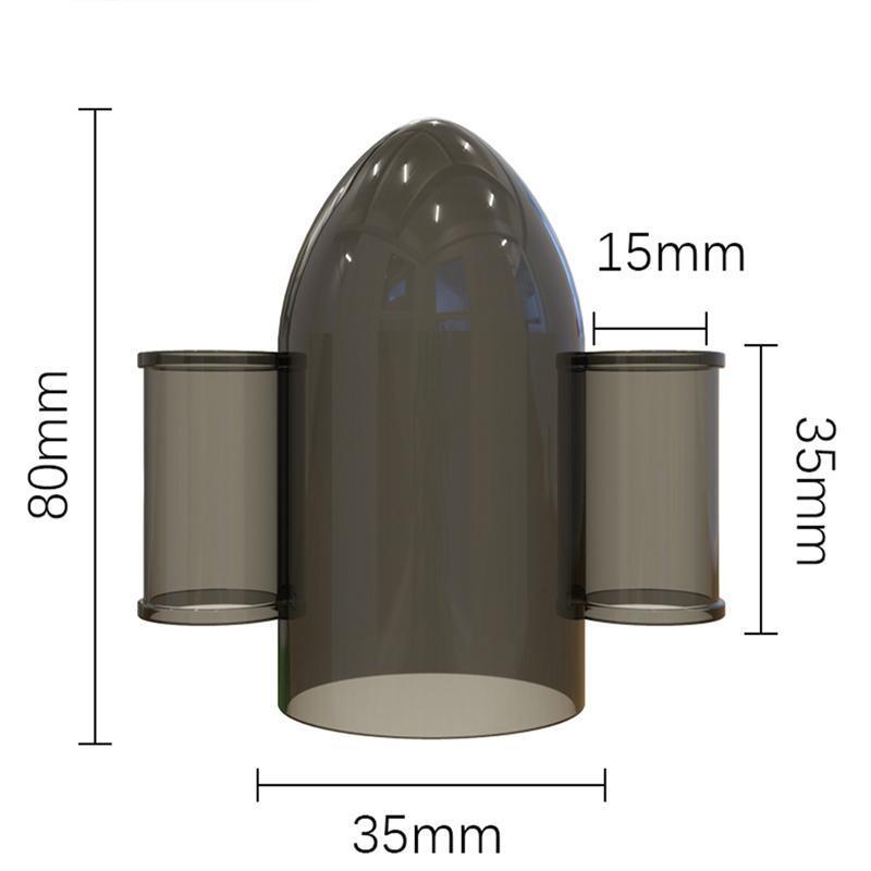Male Penile Delay Ghost Exerciser Trainer Exercise Vibrator Ring Ejaculation Delay Extended Sex Time Stimulating Vibrator - sextoysok