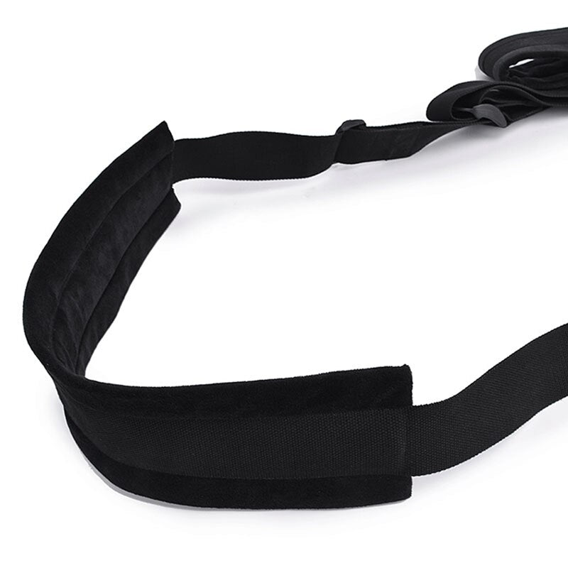 New Sex Swing for women SM slave self Bondage restraints belt Sex Toys for couples Hanging Door Swing hammock Furniture BDSM (Black) - sextoysok