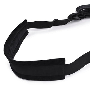New Sex Swing for women SM slave self Bondage restraints belt Sex Toys for couples Hanging Door Swing hammock Furniture BDSM (Black) - sextoysok