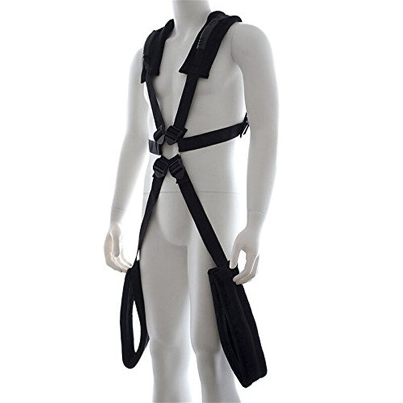 Sex Toys for Couples Sex assisted Erotic Positioning Bandage Shoulder Sex Swing Adult BDSM Leg Open Binding Strap Slave Sex Game - sextoysok