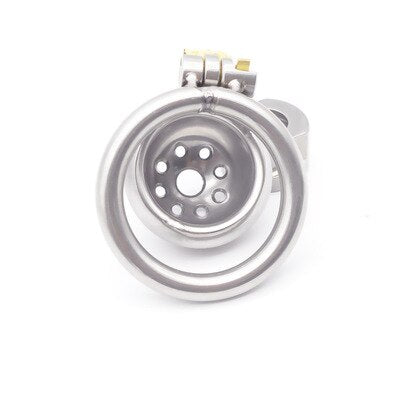 Free Sipping!! 304 stainless steel Male Chastity Device Super Small Cock Cage with Stealth lock Ring Sex Toy A269 - sextoysok