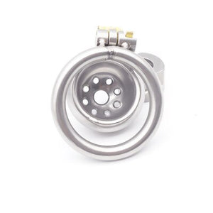 Free Sipping!! 304 stainless steel Male Chastity Device Super Small Cock Cage with Stealth lock Ring Sex Toy A269 - sextoysok