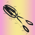 Sex Toys for Couples Sex assisted Erotic Positioning Bandage Shoulder Sex Swing Adult BDSM Leg Open Binding Strap Slave Sex Game - sextoysok