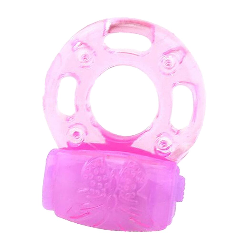 Soft Chastity Cage Penes Ring Collar Delay Premature Lock Vibrator For Men - sextoysok