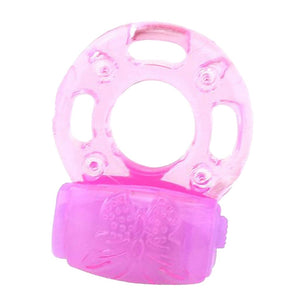 Soft Chastity Cage Penes Ring Collar Delay Premature Lock Vibrator For Men - sextoysok