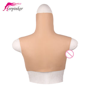 Can be Heated 2020 New Cotton Filler Breast Forms Reinforcement Effect Buffer Shock Absorption Silicone Breast For Crossdresser - sextoysok