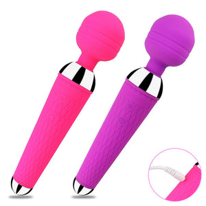Flirting AV Vibrator Charging Female Masturbation G-spot Vibrator Small Portable Sex Toys Gifts For Women's Sexual Needs - sextoysok