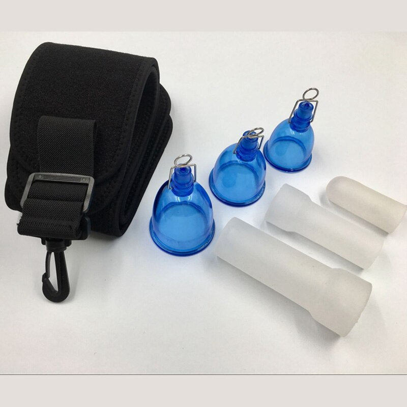 Male Penis Extender Handle Vacuum Pump Cups Stretcher Enhancement Belt Hanger Penis Enlargement Sex Toys for Men - sextoysok