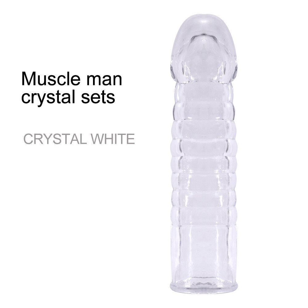 Sex Toys Crystal Cases Male Condoms Adult Products Spike Sets - sextoysok