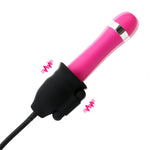 VATINE Sucking Penis Enlargement Penis Pump Vibrator Blowjob Glans Penis Massage Vibrator Male Masturbator - sextoysok