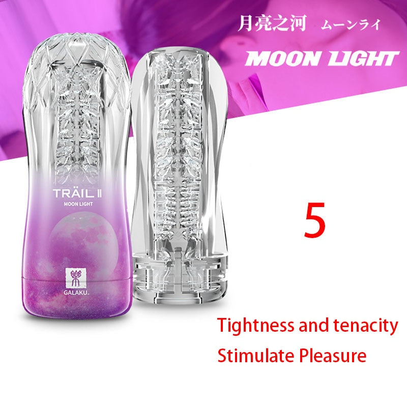 Male Masturbator Cup Soft Pussy Sex Toys Transparent Vagina Adult Endurance Exercise Sex Products Vacuum Pocket Cup for Men - sextoysok