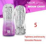 Male Masturbator Cup Soft Pussy Sex Toys Transparent Vagina Adult Endurance Exercise Sex Products Vacuum Pocket Cup for Men - sextoysok