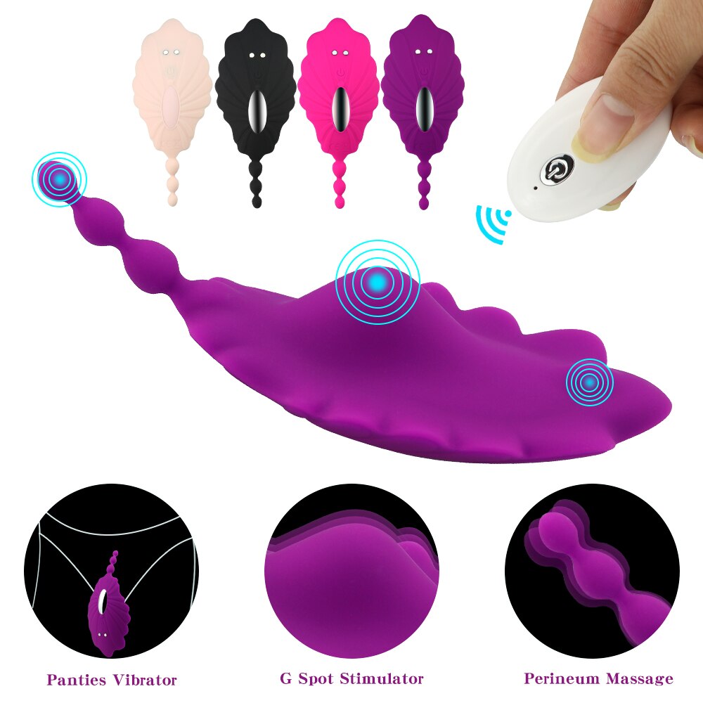 Wearable Panty Vibrator Clitoris Sex Toys for Women Remote Control G-spot Stimulation Adorime Rechargeable Vagina Massager - sextoysok