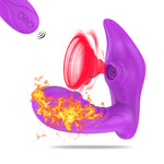 Sucking Vibrator Sex Toys for Women Adult G Spot Clit Sucker Clitoris Stimulator Wireless Heating Wearable Panties Vibrator - sextoysok