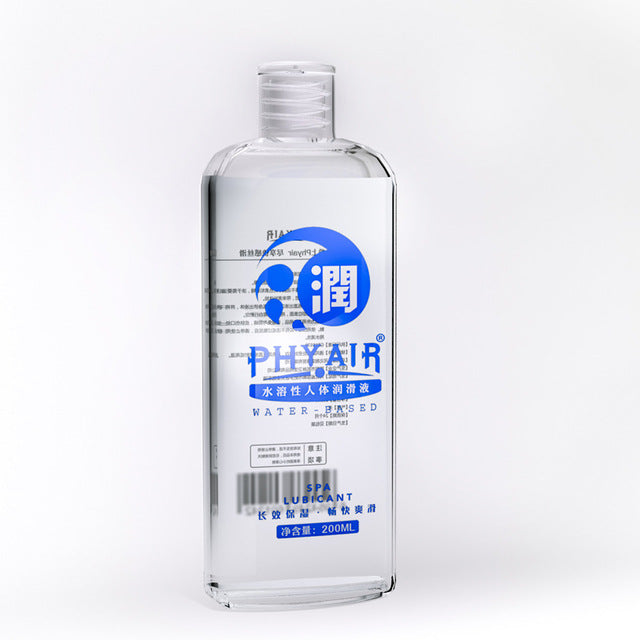 Lubricant anal grease for sexlube gel Vagina lubrication 200ml fruit taste water based oil lubricante sexual fruit flavor - sextoysok