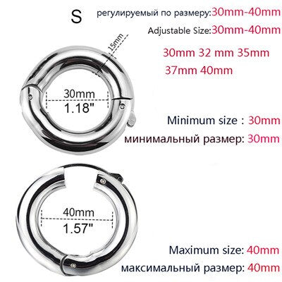 Cock Ring Penis Enlargement Metal Penis Ring Private Goods Ring Cock for Man Increase Penis Extender Intimate Penis Sleeve Dick - sextoysok