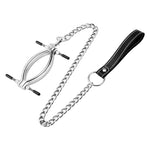 Metal Female Clitoris Clamp With Leash Chain G-point Stimulation Vagina Sex Toy - sextoysok