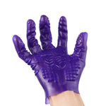 Hot sale top Erotic Sex Toys For Couples Sex Gloves Vagina Stimulator Self-comforting Breast Nipple Massage (BLACK) - sextoysok