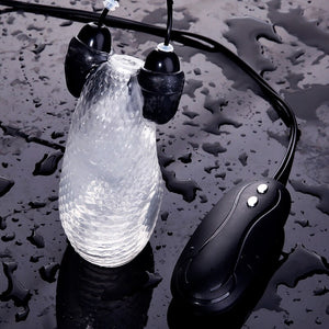 Penis Training Vibrator Enhancement Delay Lasting Penis Erection Trainer Penis Sleeve Glans Trainer Masturbator Male Sex Toys - sextoysok