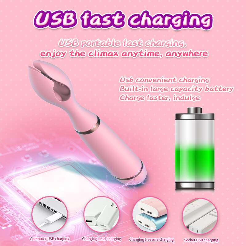 Nipple Sucker Ten Speeds Four Feeling Vibrator Woman Toys For Adults Woman Prostate Massage Sex Toy For Gay Clitoris Stimulator - sextoysok