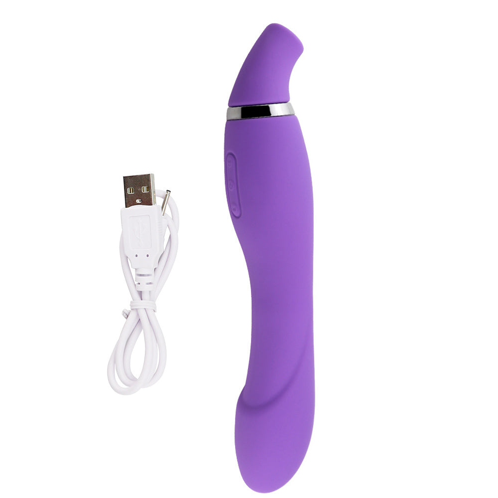 Female Sucking Vibrator ,Powerful Multi-Function AV Stick Automatic Masturbator Charging Vibrator,Silica Gel Sex Toys - sextoysok