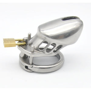 Free shipping!!!Male Chastity Device Cock Cage Real Stainless steel Small CB6000 S chastity Belt Drop shipping - sextoysok