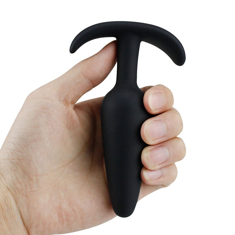 DOPAMONKEY black Silicone Butt Plug With 10 speed Vibrator Anal Plug Sex Toys For Woman Men Anal Dilator Adult sex for couples - sextoysok